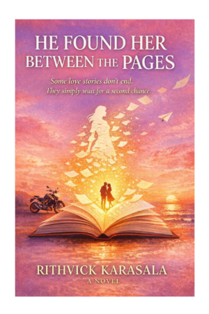 HE FOUND HER BETWEEN THE PAGES (Hardback)