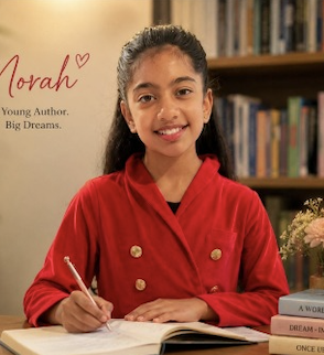 Young author Norah Bhutani